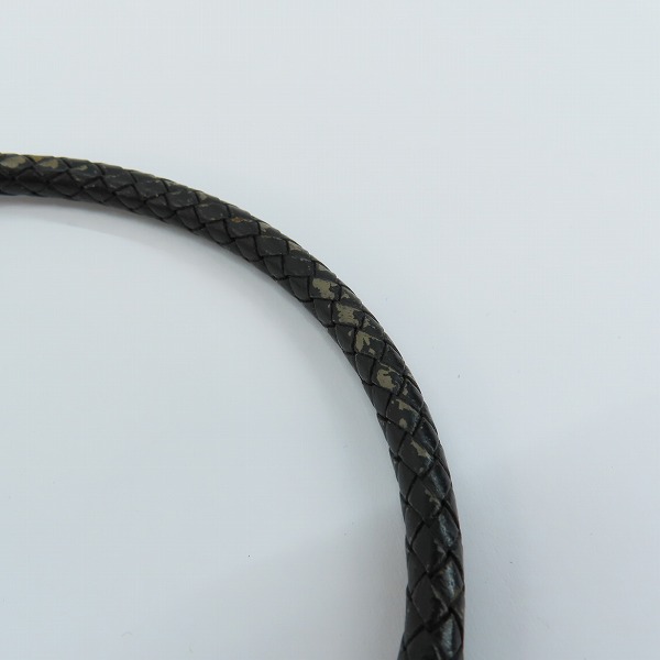 実際に弊社で買取させて頂いたHERMES/エルメス レザー ジャンボブレスレットの画像 8枚目