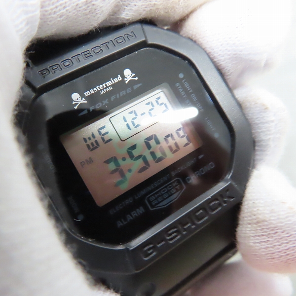 実際に弊社で買取させて頂いたG-SHOCK×mastermind/G-ショック×マスターマインド 30TH/30周年 限定モデル DW-5600VTの画像 5枚目