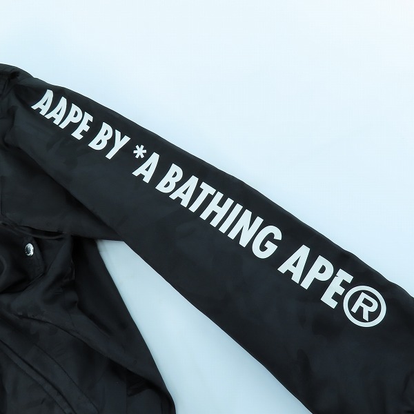 実際に弊社で買取させて頂いたA BATHING APE/アベイシングエイプ AAPE カモフラ ジャケット/Sの画像 8枚目
