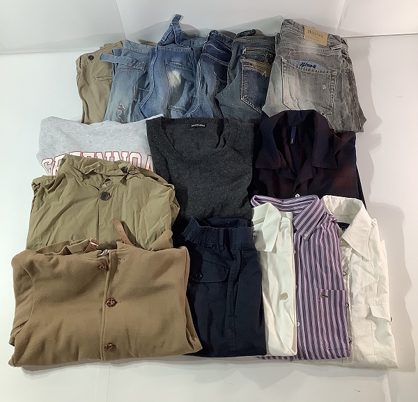 実際に弊社で買取させて頂いた【おまとめ】マッキントッシュフィロソフィー/ティーケーミクスパイス/シップス 等 アウター/長袖シャツ/パンツ 他