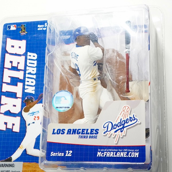 実際に弊社で買取させて頂いた【未開封】McFARLANE TOYS/マクファーレントイズ ロサンゼルス・ドジャース SHAWN GREEN/ADRIAN BELTRE フィギュア 2点セットの画像 4枚目