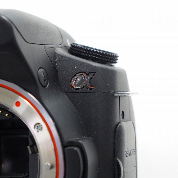 実際に弊社で買取させて頂いたSONY/ソニー DSLR-A350 α350 デジタル一眼レフカメラ ボディ 動作確認済みの画像 2枚目