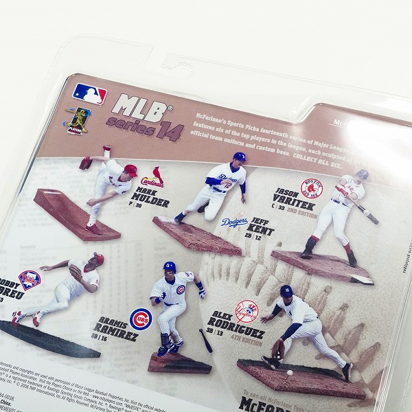 実際に弊社で買取させて頂いた【未開封】McFARLANE TOYS/マクファーレントイズ ニューヨーク・ヤンキース #13 アレックス・ロドリゲス フィギュアの画像 6枚目