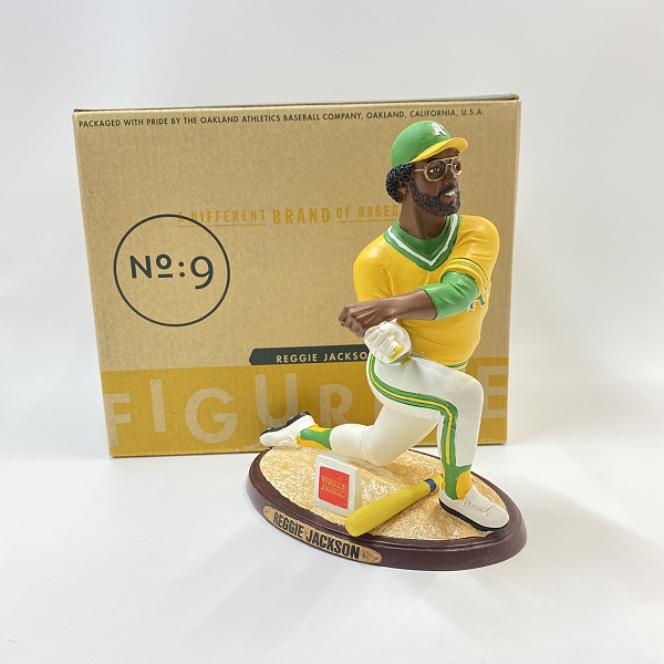 実際に弊社で買取させて頂いたオークランドアスレチックスブランド MLB Reggie Jackson/レジー・ジャクソン リミテッドエディション フィギュア
