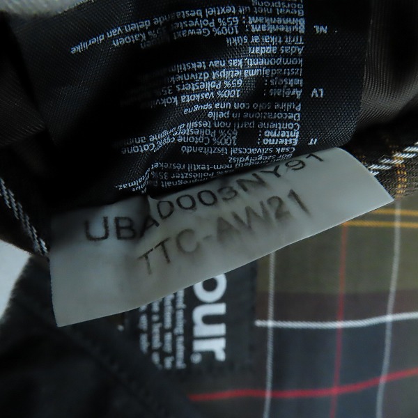 実際に弊社で買取させて頂いたBarbour/バブアー ショルダーバッグの画像 7枚目