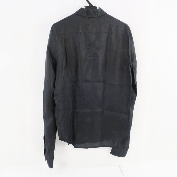 実際に弊社で買取させて頂いたRick Owens/リックオウエンス 21SS 長袖シャツ RU21S6299-J/46の画像 1枚目
