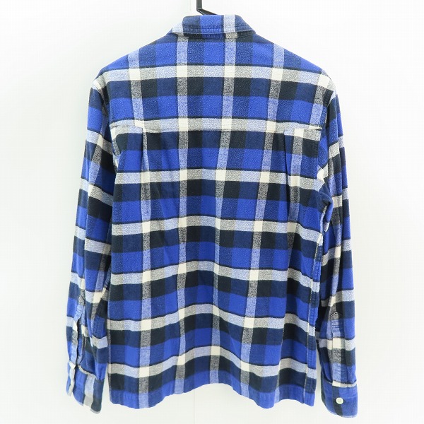 実際に弊社で買取させて頂いたWTAPS/ダブルタップス UNION L/S チェック ネルシャツ 141GWDT-SHM04/Mの画像 1枚目