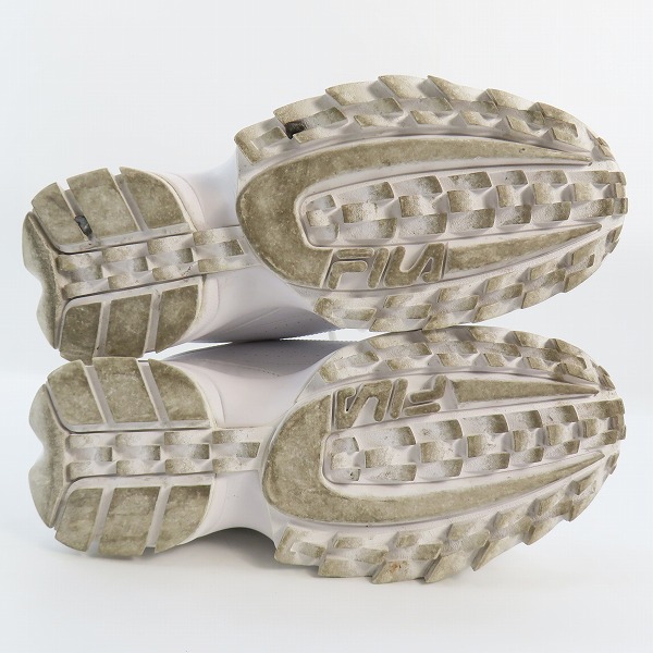 実際に弊社で買取させて頂いたFILA/フィラ　DISRUPTOR2/フィラ ディスラプター2 スニーカー 1FM00864-121/10の画像 2枚目