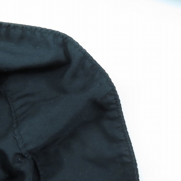 実際に弊社で買取させて頂いたBLACK COMME des GARCONS/ブラックコムデギャルソン AD2015 長袖 レイヤード シャツ 1P-B013/Lの画像 6枚目