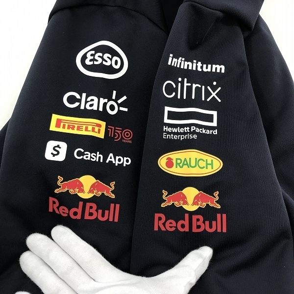 実際に弊社で買取させて頂いたPUMA/プーマ Red Bull Racing/レッドブル Formula1/F1 ジャケット 763262-01 /XLの画像 6枚目