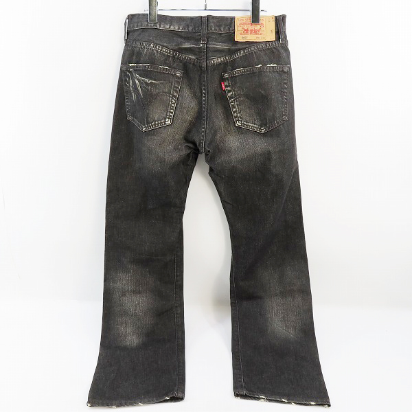 実際に弊社で買取させて頂いたLEVI'S/リーバイス 501 ブラックデニムパンツ 501-0601 /W32 L32の画像 1枚目