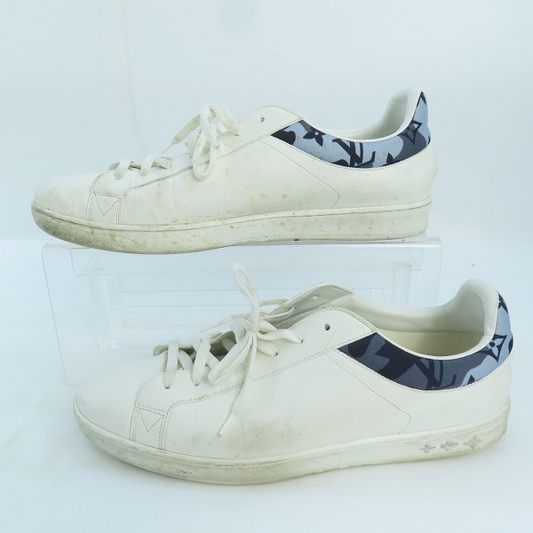 実際に弊社で買取させて頂いたLOUIS VUITTON/ルイヴィトン ルクセンブルク モノグラムエクリプス ローカットスニーカー 迷彩 MS0250/9の画像 3枚目