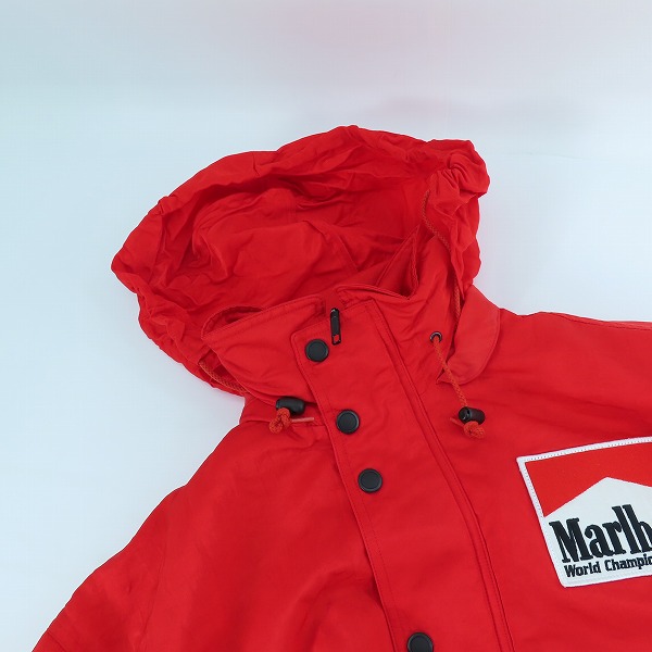実際に弊社で買取させて頂いた Marlboro world championship/マルボロワールドチャンピオンシップチーム 中綿ジャケット/Lの画像 6枚目