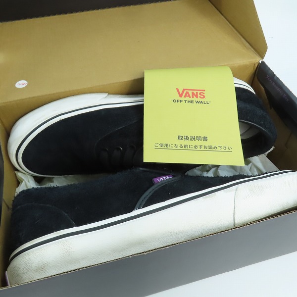 実際に弊社で買取させて頂いたNeedles×VANS/ニードルズ×バンズ SLIP-ERA VLT L スリップ エラ ヴァンズヴォルト VN0000T7BLA/26.5の画像 7枚目