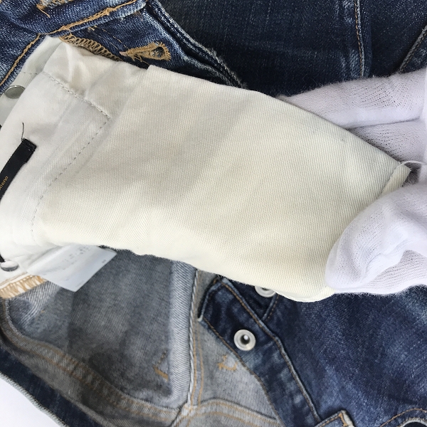 実際に弊社で買取させて頂いたato/アトウ ボタンフライ デニムパンツ AMAE-P12F/44の画像 6枚目