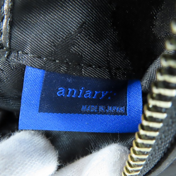 実際に弊社で買取させて頂いたaniary/アニアリ 裏地迷彩柄 ミニショルダーバッグの画像 4枚目