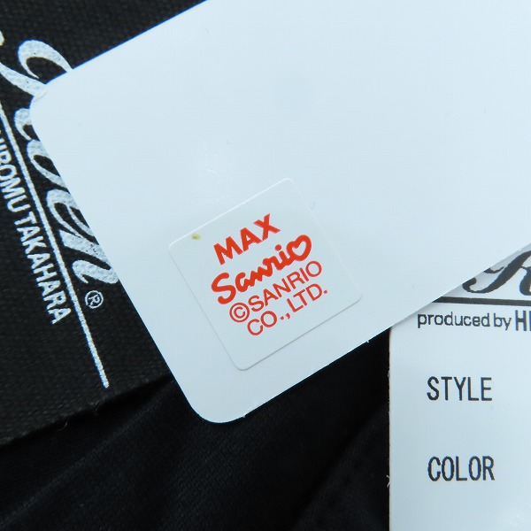 実際に弊社で買取させて頂いた【未使用】Roen×SANRIO/ロエン×サンリオ クラッシュハローキティ スタッズ Tシャツ 75047801 /48の画像 7枚目