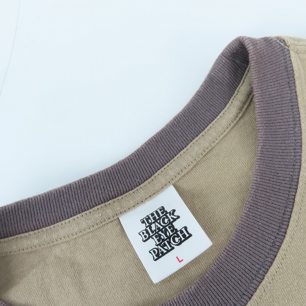 実際に弊社で買取させて頂いたTHE BLACK EYE PATCH/ブラックアイパッチ BIG BUSINESS プリント Tシャツ /Lの画像 4枚目