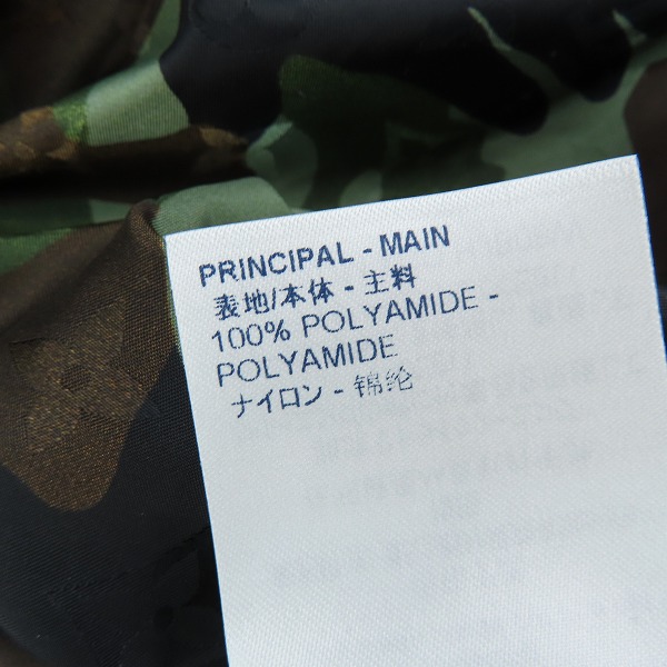 実際に弊社で買取させて頂いた【JPタグ】LOUIS VUITTON/ルイヴィトン カモフラ柄 ウィンドブレーカー フーディジャケット RM202M XCO HJB08W/52の画像 4枚目