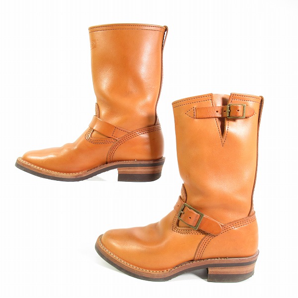 実際に弊社で買取させて頂いたWESCO/ウエスコ Custom Boss カスタムボス エンジニアブーツ VEG7710700 7.5Eの画像 3枚目