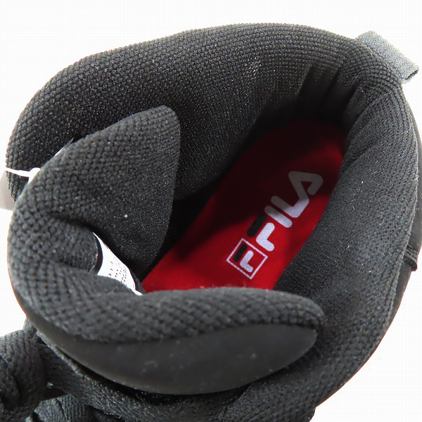 実際に弊社で買取させて頂いた【未使用】FILA/フィラ MASHBURN ハイカットスニーカー FHE102 001/29の画像 4枚目