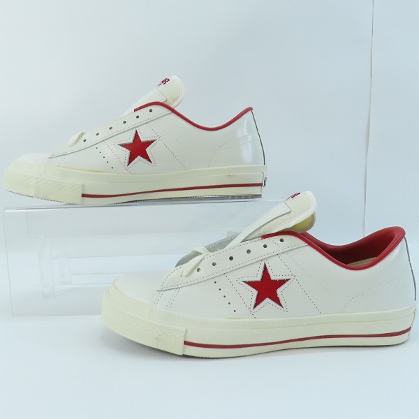 実際に弊社で買取させて頂いた【未使用】CONVERSE/コンバース MADE IN JAPAN/メイドインジャパン/日本製 ONE STAR/ワンスター/7.5の画像 3枚目