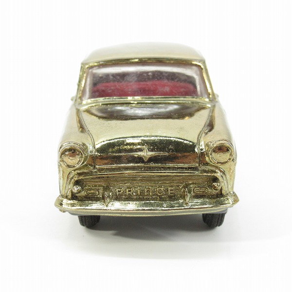 実際に弊社で買取させて頂いたATC/アサヒ玩具 MODEL PET/モデルペット 1/42  No.6 プリンス スカイライン デラックス 60年型 ゴールド ミニカーの画像 1枚目
