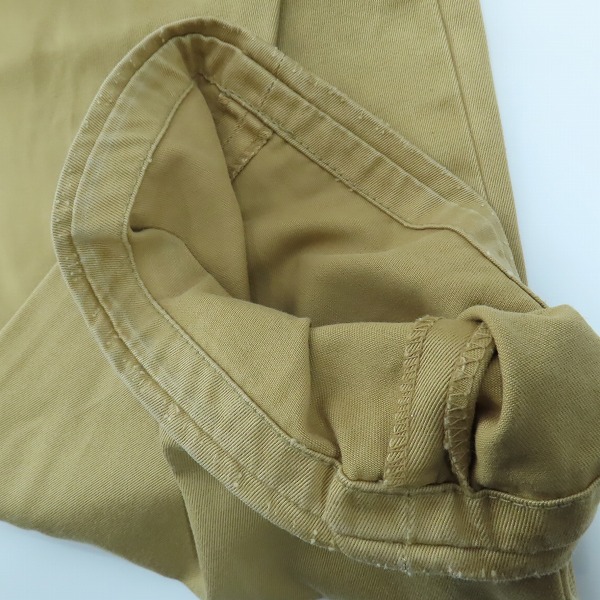 実際に弊社で買取させて頂いたBUZZ RICKSON'S/バズリクソンズ 1945 MODEL EARLY MILITARY CHINOS チノパン M43035A/W30L33の画像 7枚目