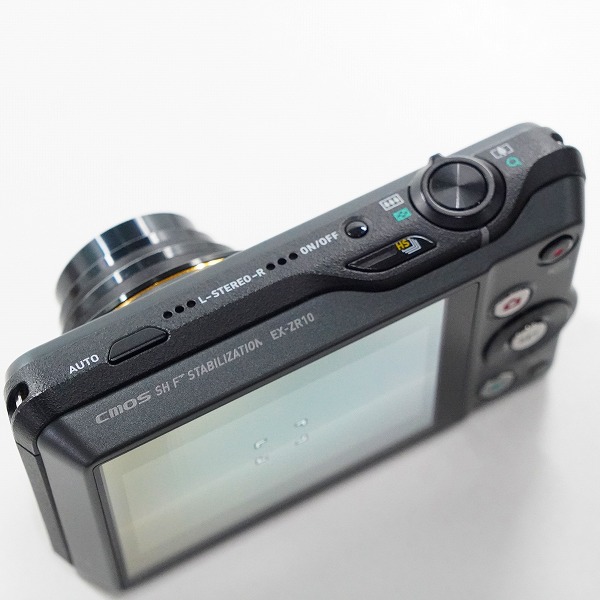 実際に弊社で買取させて頂いたCASIO/カシオ EXILIM EX-ZR10 エクシリム コンパクトデジタルカメラ 動作確認済みの画像 3枚目