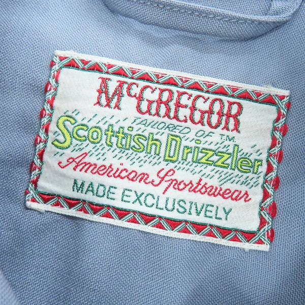 実際に弊社で買取させて頂いたWACKO MARIA×McGREGOR/ワコマリア×マクレガー 23SS ドリズラー ジャケット 113113106/Mの画像 2枚目