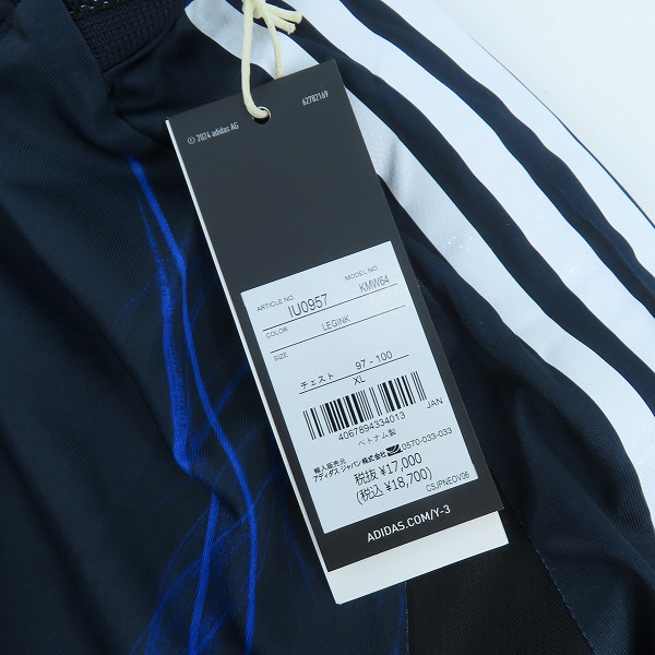 実際に弊社で買取させて頂いた【未使用】Y-3×adidas/ワイスリー×アディダス サッカー日本代表 2024 ホーム オーセンティック ユニフォーム IU0957/XLの画像 6枚目