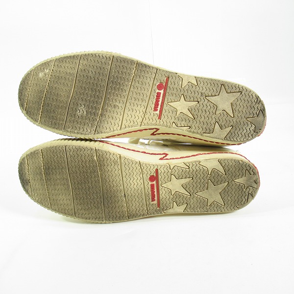 実際に弊社で買取させて頂いたvisvim/ビズビム CUBISM ハイカットスニーカー 刺繍 9の画像 2枚目