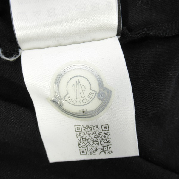 実際に弊社で買取させて頂いた【JPタグ】MONCLER GENIUS/モンクレールジーニアス モロッコロゴ 長袖Tシャツ/ロンT ブラック H10928D00001/XLの画像 5枚目