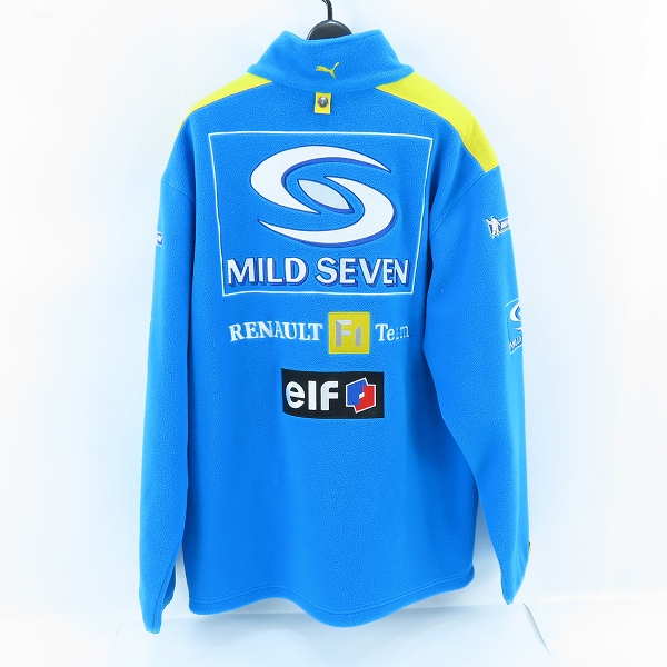 実際に弊社で買取させて頂いたPUMA/プーマ RENAULT/ルノー F1 Team 支給品 フリース ジャケット/Lの画像 1枚目