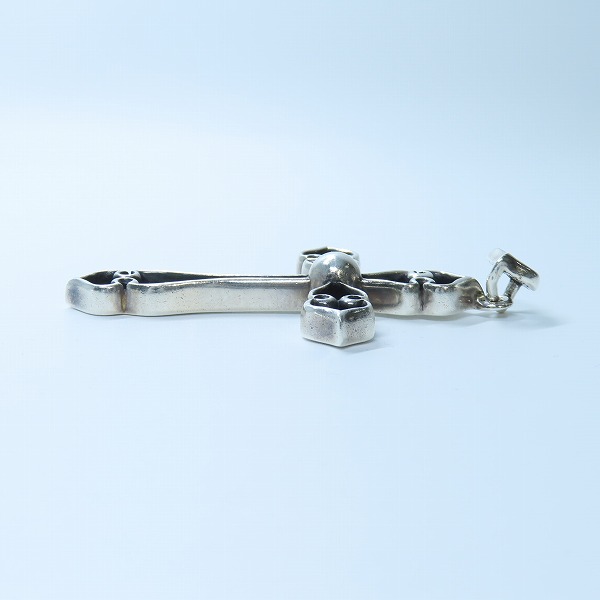 実際に弊社で買取させて頂いたCHROME HEARTS/クロムハーツ LRG SPADE CROSS ラージスペードクロス ペンダントトップ ネックレストップの画像 4枚目