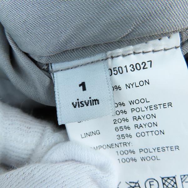 実際に弊社で買取させて頂いたvisvim/ビズビム 15AW 初代 THORSON JKT フライトジャケット 泥染め加工 0115205013027/1の画像 3枚目