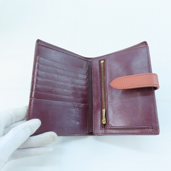 実際に弊社で買取させて頂いたCELINE/セリーヌ ミディアムウォレットの画像 3枚目