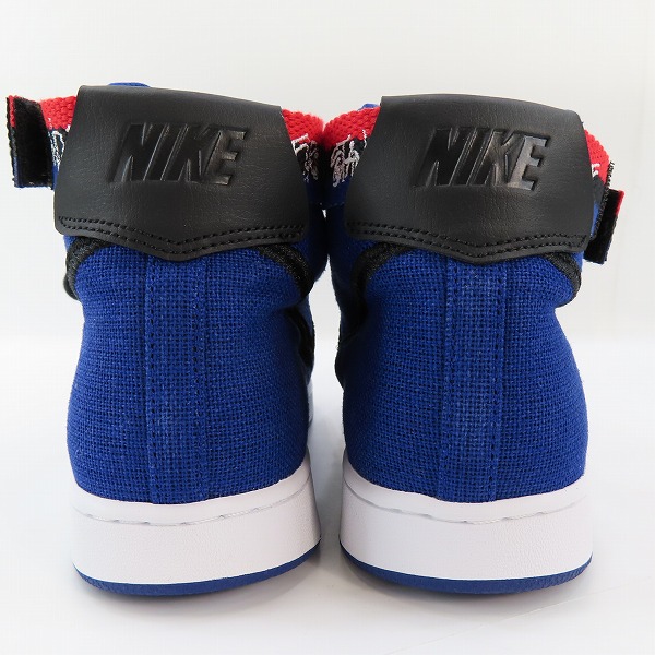 実際に弊社で買取させて頂いたNIKE×STUSSY/ナイキ×ステューシー VANDAL HIGH Deep Royal Blue/バンダル ハイ ディープ ロイヤル ブルー DX5425-400/28.5の画像 1枚目