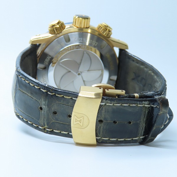 実際に弊社で買取させて頂いた【難有り】EDOX/エドックス クロノオフショア1 クロノグラフオートマチック 腕時計 01122-37RBU3-BUIR3-Lの画像 2枚目