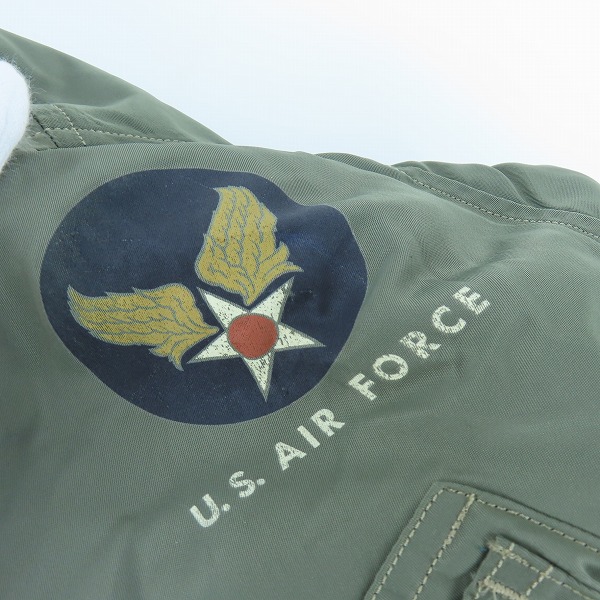 実際に弊社で買取させて頂いたBuzzRickson's/バズリクソンズ スカンクワークス カスタム Type MA-1 フライトジャケット BR10808/Sの画像 3枚目