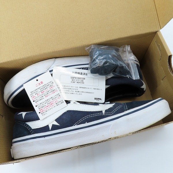 実際に弊社で買取させて頂いたVANS×SOPHNET/ヴァンズ×ソフネット OLD SKOOL オールドスクール V36CL SOPHNET. 547613-0001 /26 の画像 8枚目