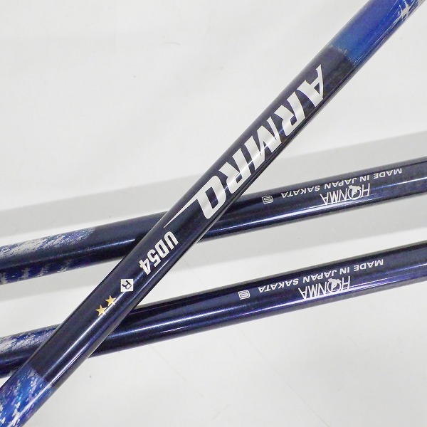 実際に弊社で買取させて頂いたHONMA/ホンマ BERES MG803/ベレス アイアン #3.4.6 3本セット ARMRQ UD54 ★★ FLEX:Rの画像 5枚目