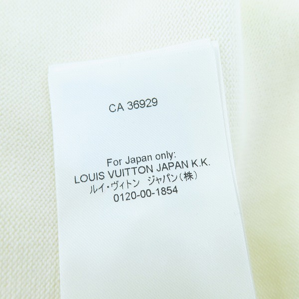 実際に弊社で買取させて頂いたLouis Vuitton/ルイヴィトン シグネチャーショートスリーブ ニット RM222E OY8 HNN42X/XLの画像 7枚目