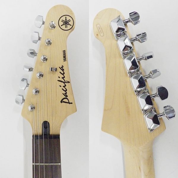 実際に弊社で買取させて頂いた★YAMAHA/ヤマハ PACIFICA/パシフィカ PAC012 ストラトシェイプ SSH エレキギター ソフトケース付の画像 2枚目