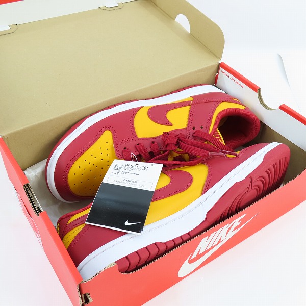 実際に弊社で買取させて頂いたNIKE/ナイキ DUNK LOW CHAMPIONSHIP GOLD ダンク DD1391-701/27の画像 8枚目