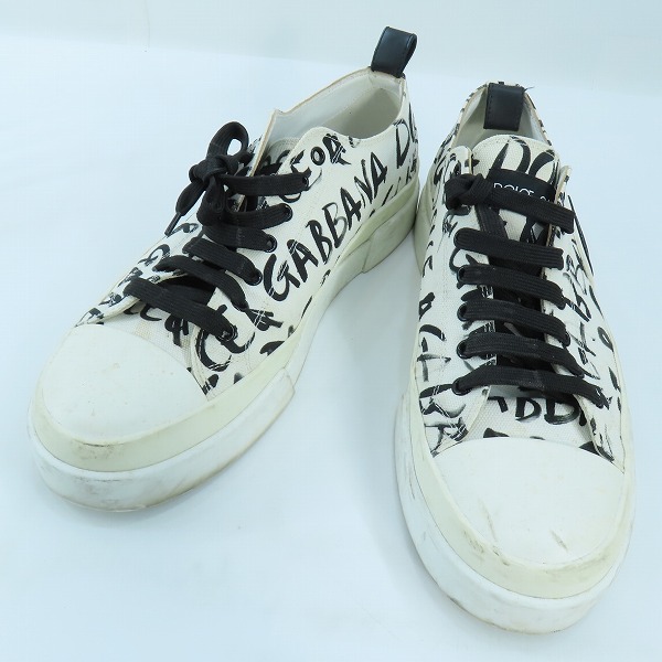 実際に弊社で買取させて頂いたD&G/ディーアンドジー DOLCE&GABBANA/ドルチェ&ガッバーナ Portofino Light ローカットスニーカー AO779/10