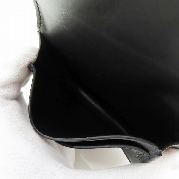 実際に弊社で買取させて頂いたLOEWE/ロエベ ソフトグレインカーフスキン ビジネスカードホルダーの画像 5枚目