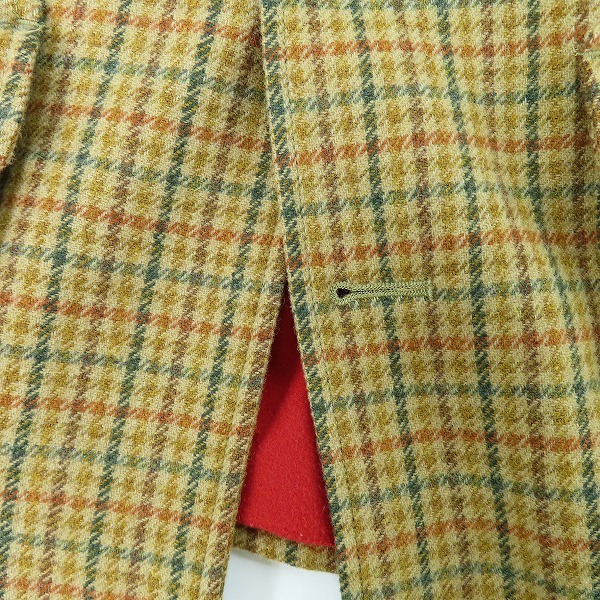 実際に弊社で買取させて頂いたPaul Smith COLLECTION/ポールスミス ウール チェック柄 テーラードジャケット/Mの画像 8枚目