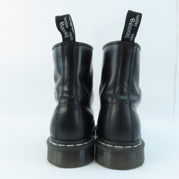 実際に弊社で買取させて頂いたDr.Martens/ドクターマーチン 8EYE 8ホール ブーツ ホワイトステッチ 1460 WS UK10の画像 1枚目