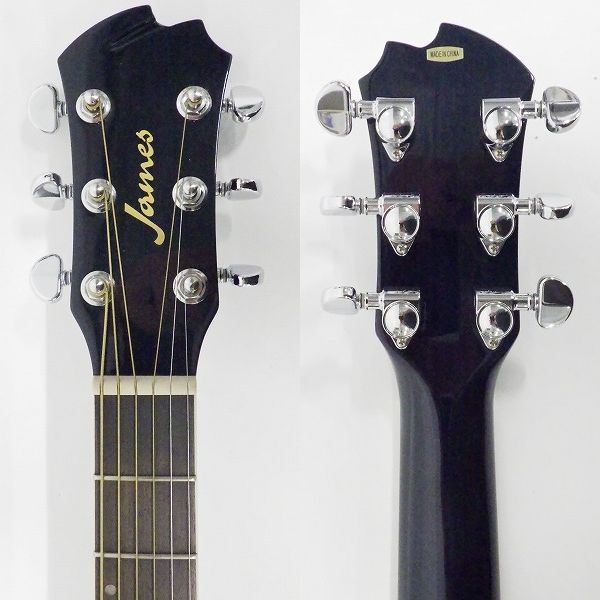 実際に弊社で買取させて頂いた ★James/ジェームス JF350SBB アコースティックギター/アコギの画像 2枚目
